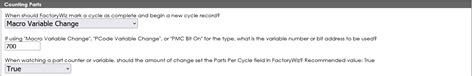 Using Macro Variables for Accurate Part Counting in CNC 